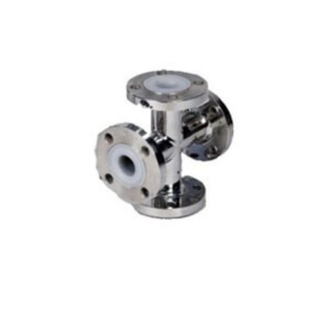 SS-304-PTFE-Lined-Equal-Cross-in-mumbai