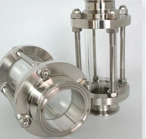 SS 304 PTFE Lined Tubular Sight Glass