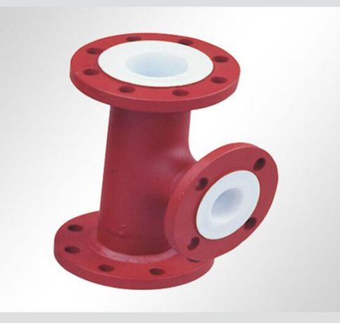 Teflon-Lined-Reducing-Tee-in-mumbai
